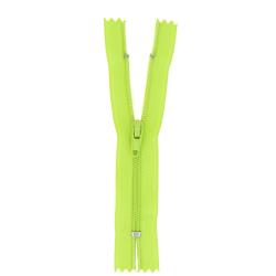 Fermeture nylon non séparable anis, 20 cm - Bergère de France