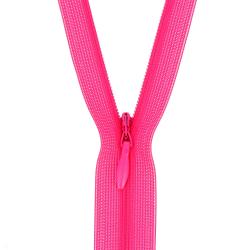 Fermeture invisible non séparable, réglable rose vif, 40 cm - Bergère de France