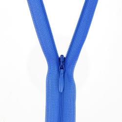 Fermeture invisible non séparable, réglable bleu jean, 22 cm - Bergère de France