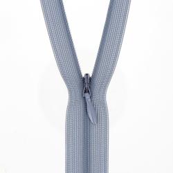 Fermeture invisible non séparable, réglable gris, 40 cm - Bergère de France