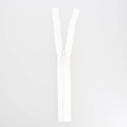 Fermeture injectée n°5 séparable blanc, 50 cm - Bergère de France