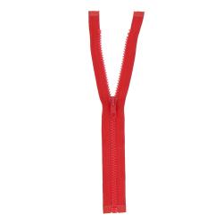 Fermeture injectée n°5 séparable rouge, 70 cm - Bergère de France