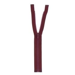 Fermeture injectée n°5 séparable prune, 80 cm - Bergère de France
