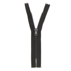 Fermeture spéciale pantalon non séparable marron foncé, 20 cm - Bergère de France