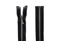 Fermeture alu séparable noir, 25 cm - Bergère de France