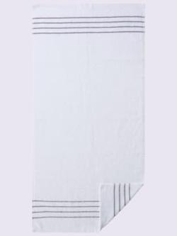 Serviette qualité luxe, couleur blanc - HELLINE