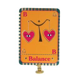 Carte astrologie Balance