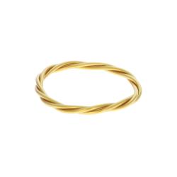 Bracelet doré tressé - grand