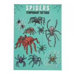 Tatouages temporaires araignées