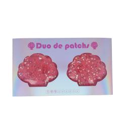 Patchs yeux en gel coquillages