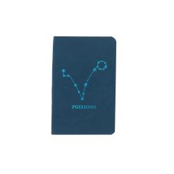 Carnet de notes signe astrologique Poissons