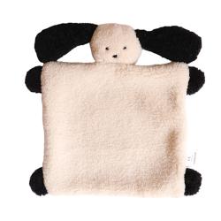 Doudou plat chien blanc - Croquette