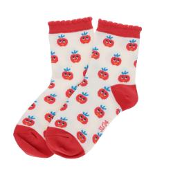 Chaussettes enfant pomme rouge 27-30 - Vichy chéri