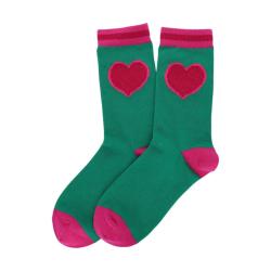 Chaussettes enfant Cœur rose 31-34 - Aland
