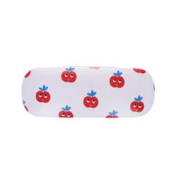 Étui à lunettes pommes rouges - Vichy chéri