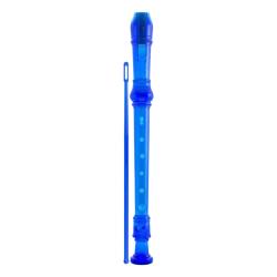 Flûte à bec bleue