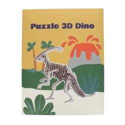 Puzzle 3D en bois dinosaure parasaurotophus