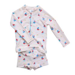 Maillot de bain anti-UV enfant 3-4 ans - Petit Matelot
