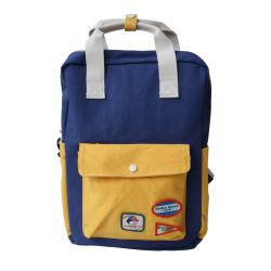 Sac à dos enfant double poignées bleu marine - Dolce Vita