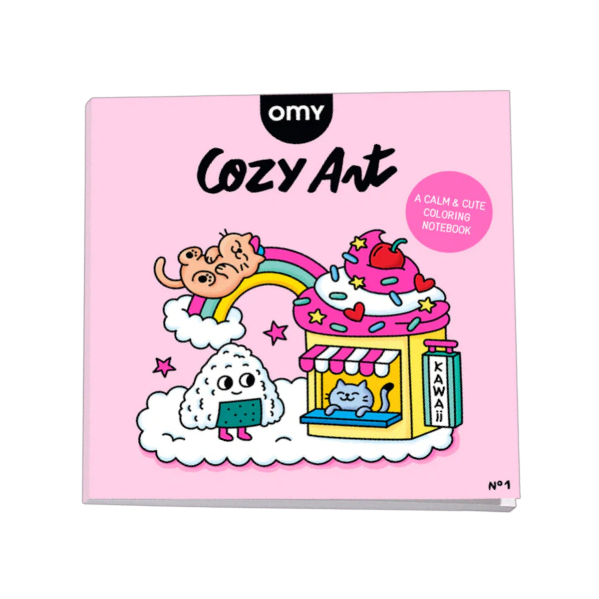 Cahier de coloriage Cozy Art 