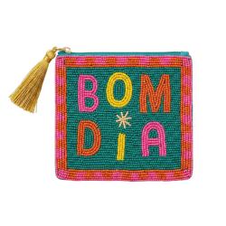Porte-monnaie en perles Bom Dia - Paraty