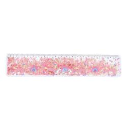 Règle à paillettes liquides Licornes