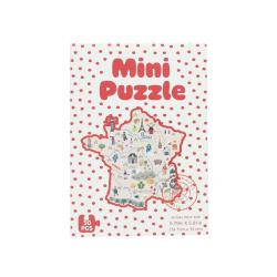 Mini puzzle 50 pièces carte de France