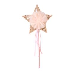 Baguette magique étoile sequins et tulle