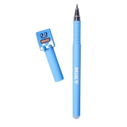 Stylo à bille bleu bouteille de lait Miky