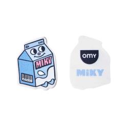 Gomme en forme de bouteille de lait Miky