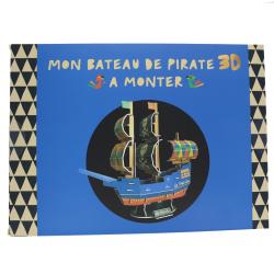 Maquette de construction bateau pirate 3D