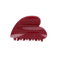 Pince à cheveux crabe coeur rouge