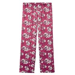 Pomm'Poire Pantalon de pyjama bordeaux Pivoine