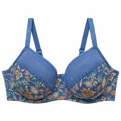 Pomm'Poire Soutien-gorge à armatures bleu Gazette