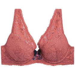 Pomm'Poire Soutien-gorge ampliforme coque moulée caramel Acajou
