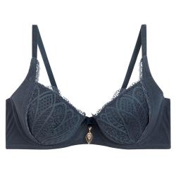 Pomm'Poire Soutien-gorge ampliforme coque moulée gris Abeille