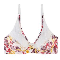 Pomm'Poire Soutien-gorge ampliforme coque moulée multicolore Pile ou face