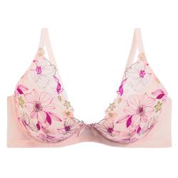 Pomm'Poire Soutien-gorge ampliforme coque moulée orange Masque