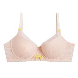 Pomm'Poire Soutien-gorge ampliforme coque moulée poudre Libre