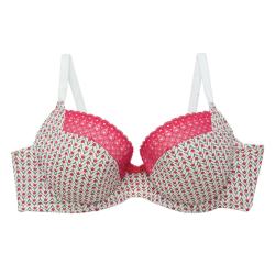 Pomm'Poire Soutien-gorge ampliforme coque moulée rose Ecrin