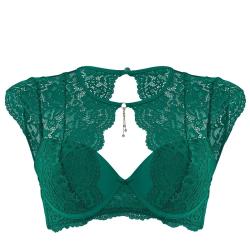 Pomm'Poire Soutien-gorge ampliforme coque moulée vert Feu Aux Poudres