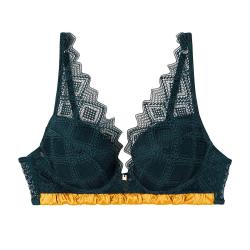 Pomm'Poire Soutien-gorge ampliforme coque moulée vert Oslo