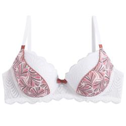 Pomm'Poire Soutien-gorge coques moulées rose Hawaï