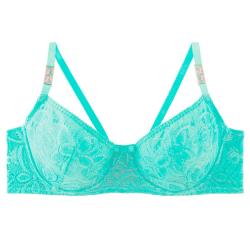 Pomm'Poire Soutien-gorge corbeille turquoise Roulotte