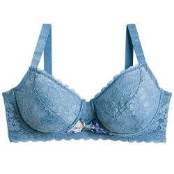 Pomm'Poire Soutien-gorge grand maintien bleu Oh La La