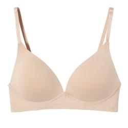 Pomm'Poire Soutien-gorge sans armatures coque souple beige Ghost