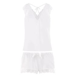 Pomm'Poire Top + short ivoire Dallas
