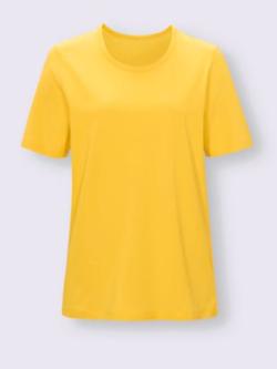 Pyjama-t-shirt jersey fin - jaune - 46/48 - Moda Vilona