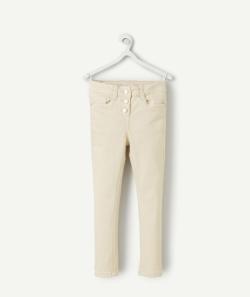 Pantalon skinny fille beige - 9 A