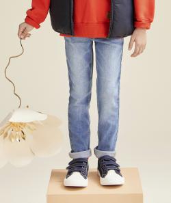 Pantalon super skinny garçon en denim low impact - 10 A